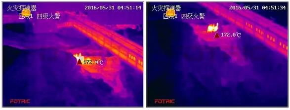 FOTRIC紅外熱像儀應用于煤倉智能防火